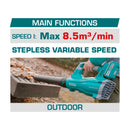 Soplador de batería 20V inalámbrico de iones de litio (SIN CARBONES)