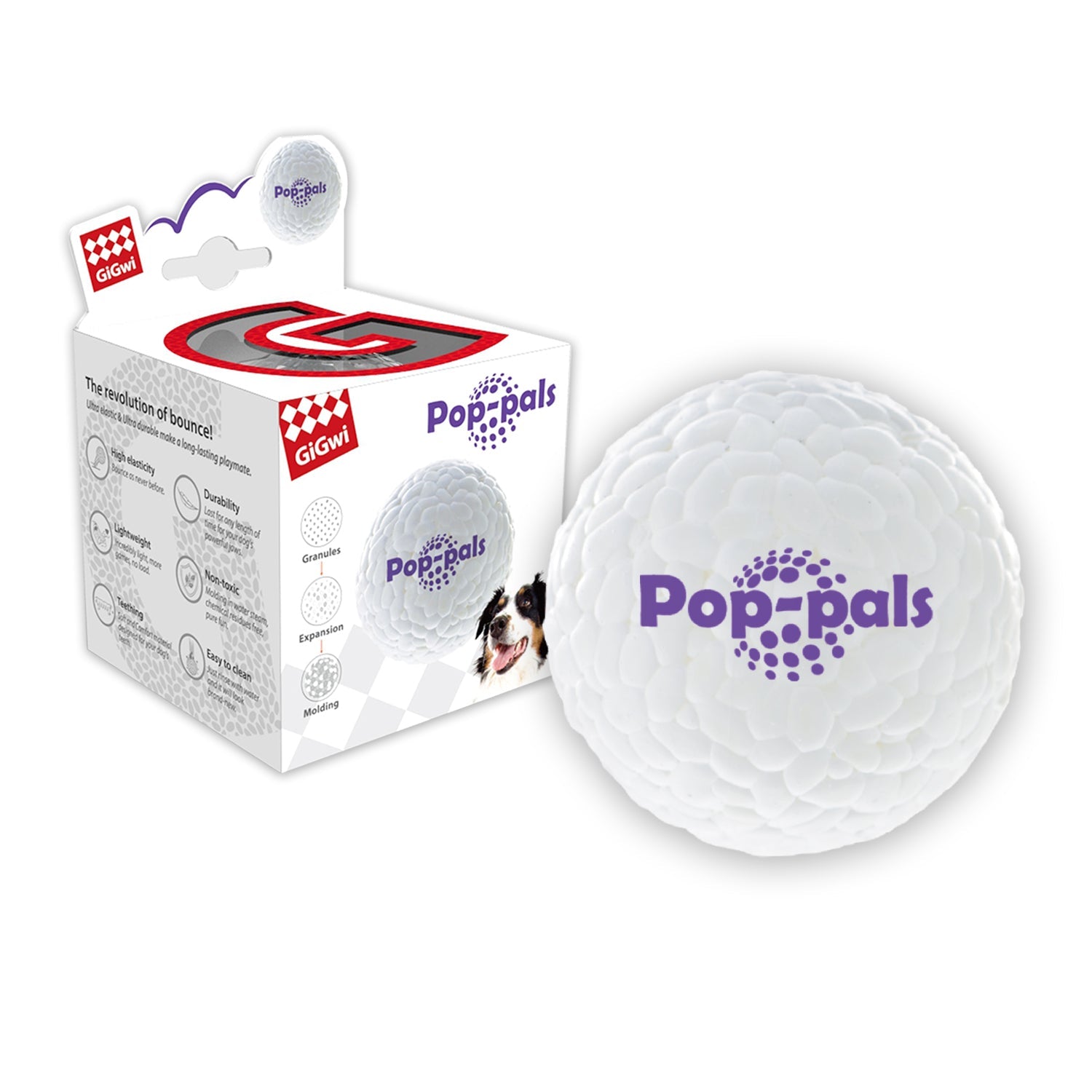 Pelota Pop Pals Ultra Durable Talla L Para Mascotas