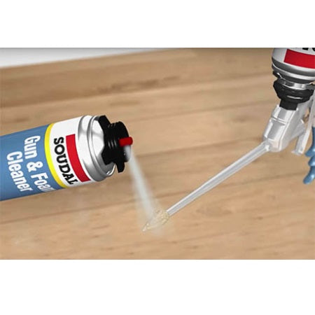 Limpiador de pistolas y espuma Soudal 500 ml.