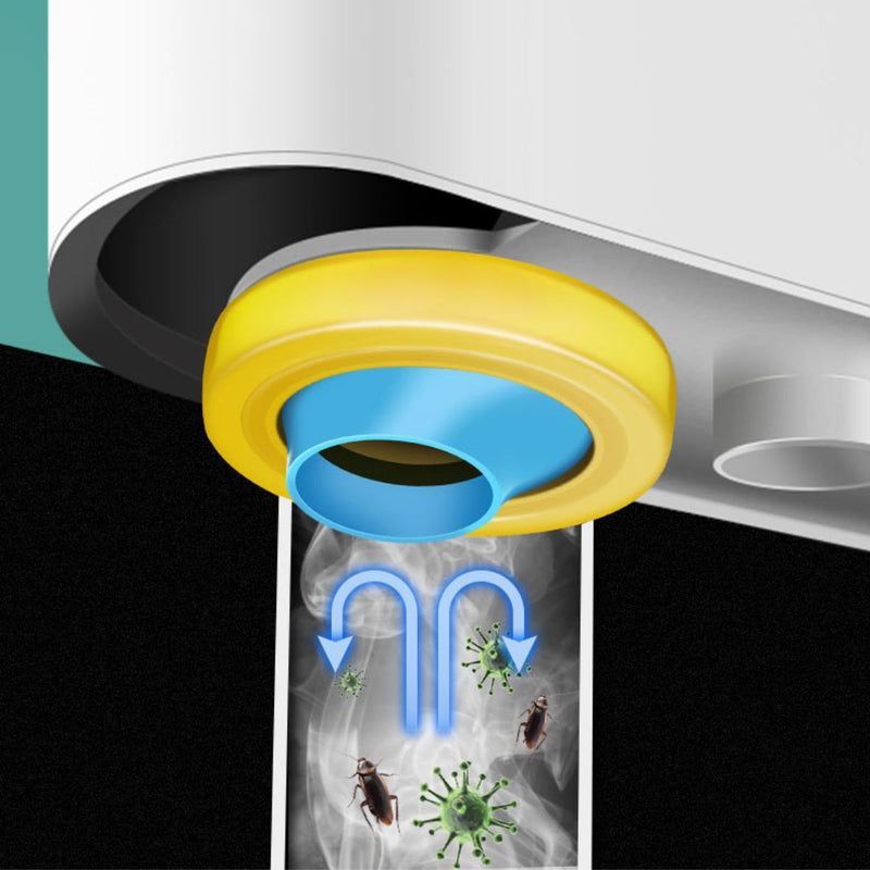 Anillo de Sellado inodoros Sanitario Antiolores para Tubería PVC. Gel Flexible de Alta Adherencia.