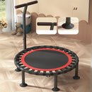 Trampolín de Fitness Profesional Plegable – 105 cm de Diámetro con Barra Ajustable. Ideal para ejercicios en casa.