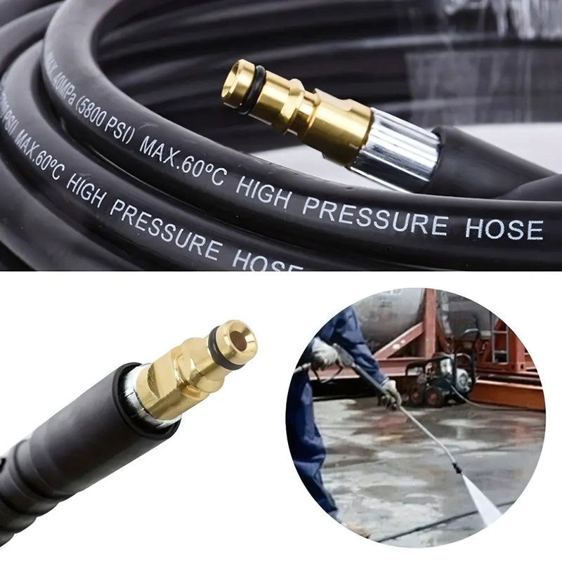 Manguera de Alta Presión de 30 Metros para Hidrolavadora. 5800 PSI.