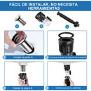 Tubo de desague drenaje flexible en S con válvula antirretorno. Manguera de desagüe para lavamanos, fregadero, lavabos. Previene olores.