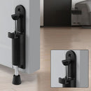 Tope de Puerta con Pedal Automático. Fácil Activación con el Pie. Color negro. Sujetapuertas. Detenedor de puertas.