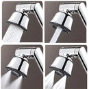 Grifo flexible movible Para Fregador De Cocina con Ducha Multichorro y Agua Caliente/Fría. Llave Con Acabado Cromado. Pluma.