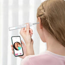 Limpiador de Oídos con video camara Visualización en Celular. Incluye 8 Accesorios y Soporte Base. Dispositivo para Limpieza de Oídos con Cámara Visual.