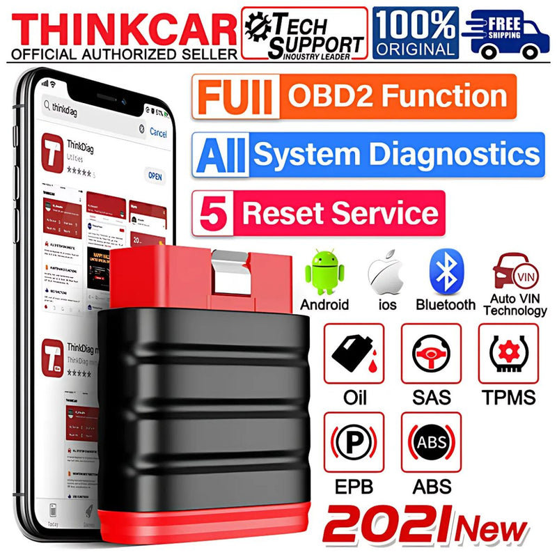 Escáner Automotriz OBD2 Bluetooth. Diagnóstico Completo de Todos los Sistemas. Compatible con Android y iOS. Lector de Códigos para carros