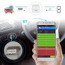 Escáner OBD2 Bluetooth para Autos. Diagnóstico de Motor y Datos en Tiempo Real. Adaptador Detecta Fallas. Automotriz