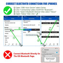 Escáner OBD2 Bluetooth para Autos. Diagnóstico de Motor y Datos en Tiempo Real. Adaptador Detecta Fallas. Automotriz