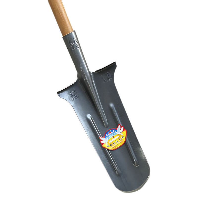 Pala Cañera con Mango de Madera 1.55 m. Ideal para Siembra de Caña, Agricultura y jardinería.