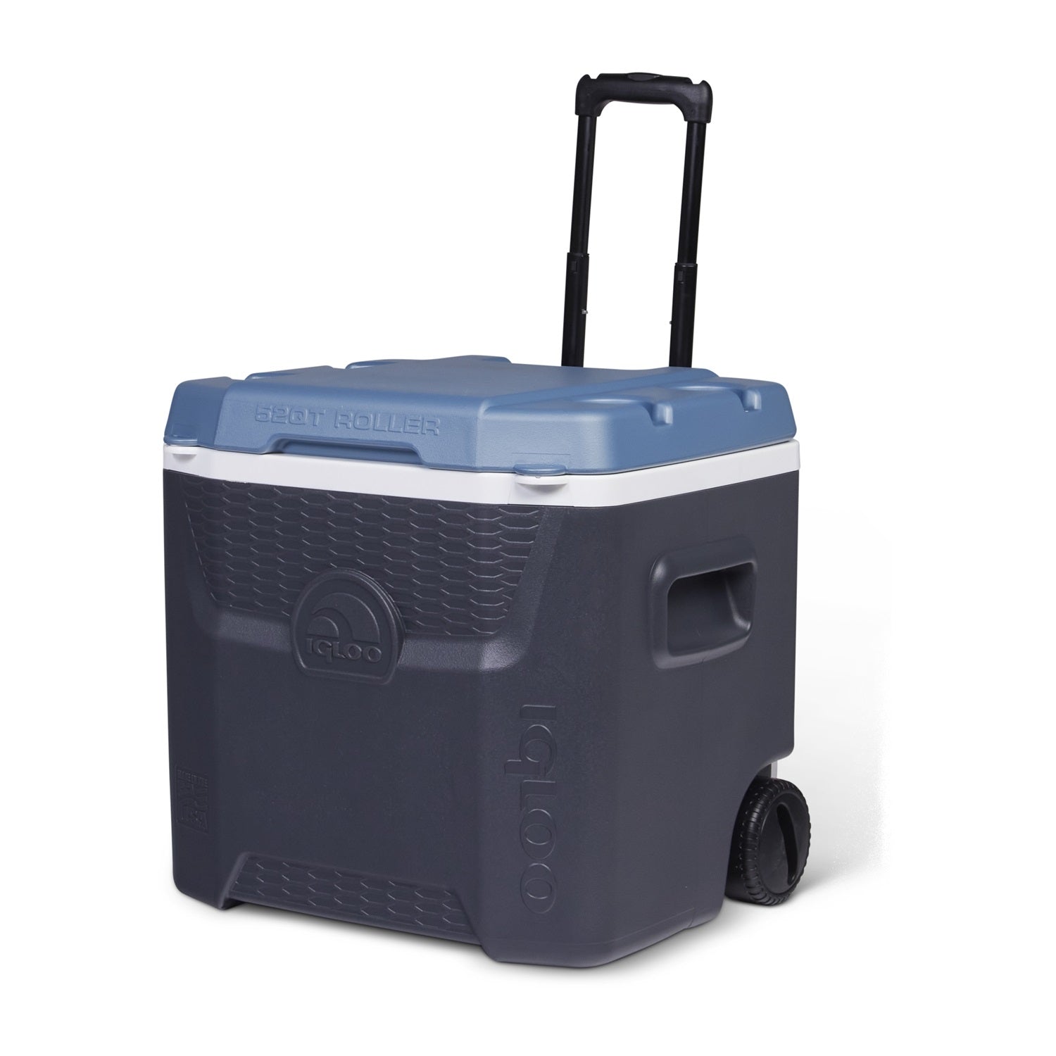 Cooler de 52QT con ruedas Igloo Quantum Roller Hielera con ruedas para paseos