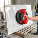 Ventosa Eléctrica 8" Recargable 120KG. Bomba Automática con Pantalla Digital. Succionador chupas para Mármol, Vidrio y Azulejos.