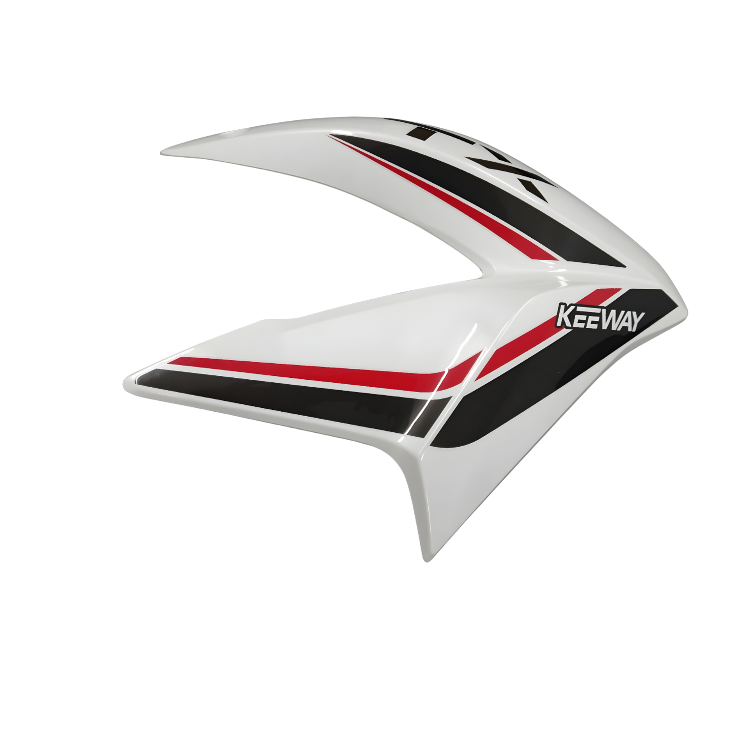 Covertor blanco derecho del tanque de combustible (TX200 NEW) FUEL TANK RIGHT GUARD WHITE W1