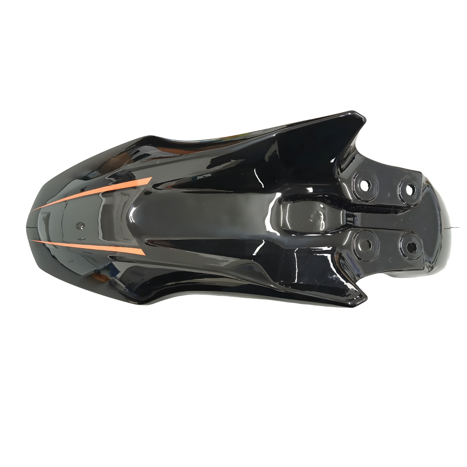 Guardabarros delantero negro (TX200 NEW) FRONT FENDER BLACK B4