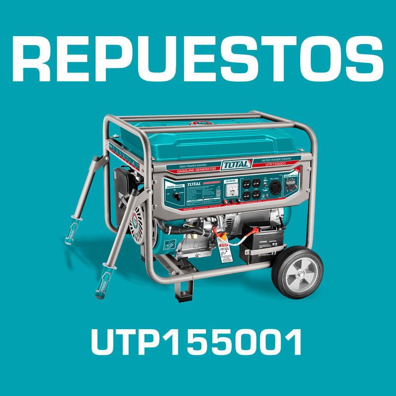 Repuestos Generador a Gasolina 6500W Codigo. UTP155001