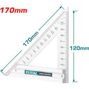 Escuadra De Acero 170 Mm. Medición Métrica.