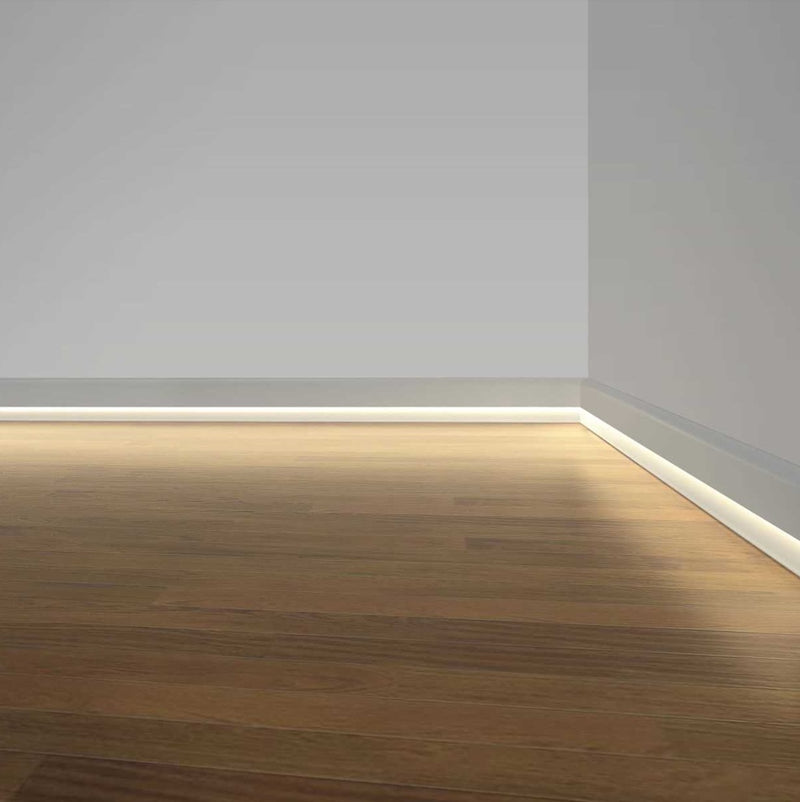 Zocalo - Rodapie para Instalacion de Alternative Wall. Altura 65mm. Largo 5.85 m.