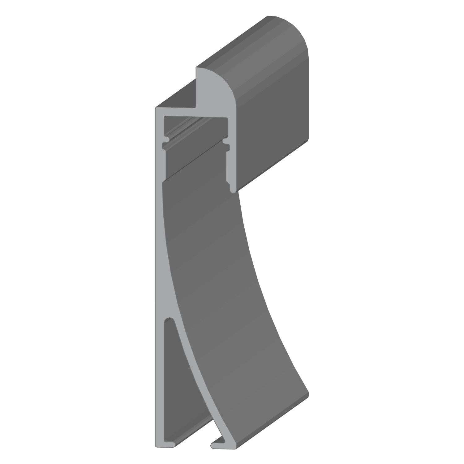 Zocalo - Rodapie para Instalacion de Alternative Wall. Altura 65mm. Largo 5.85 m.