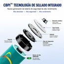 Cargador de Baterías recargables AA y AAA de hasta 3600mAh de Carga Rápida USBC y 5V con 8 Ranuras. (Incluye 4 Baterías AA y 4 de AAA. De 3600mAh y 1300mah )
