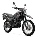 Moto Keeway TX200 NEW Color Negro Motor Monocilindro enfriado por aire Carburador 2val