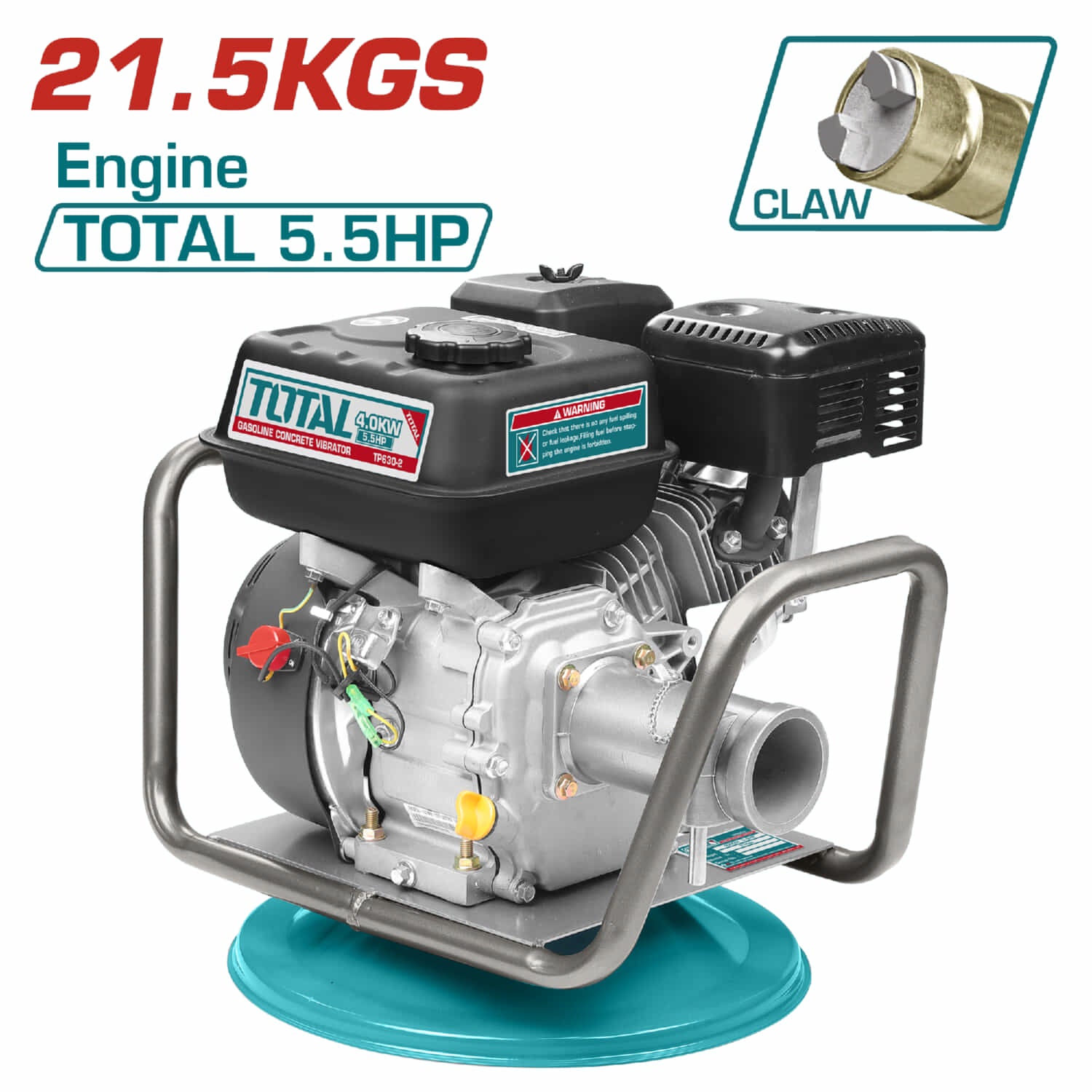 Vibrador de concreto 5.5HP