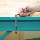 Andamio 6 pies, capacidad 1000 lbs. con 4 ruedas ancho 2 pies.