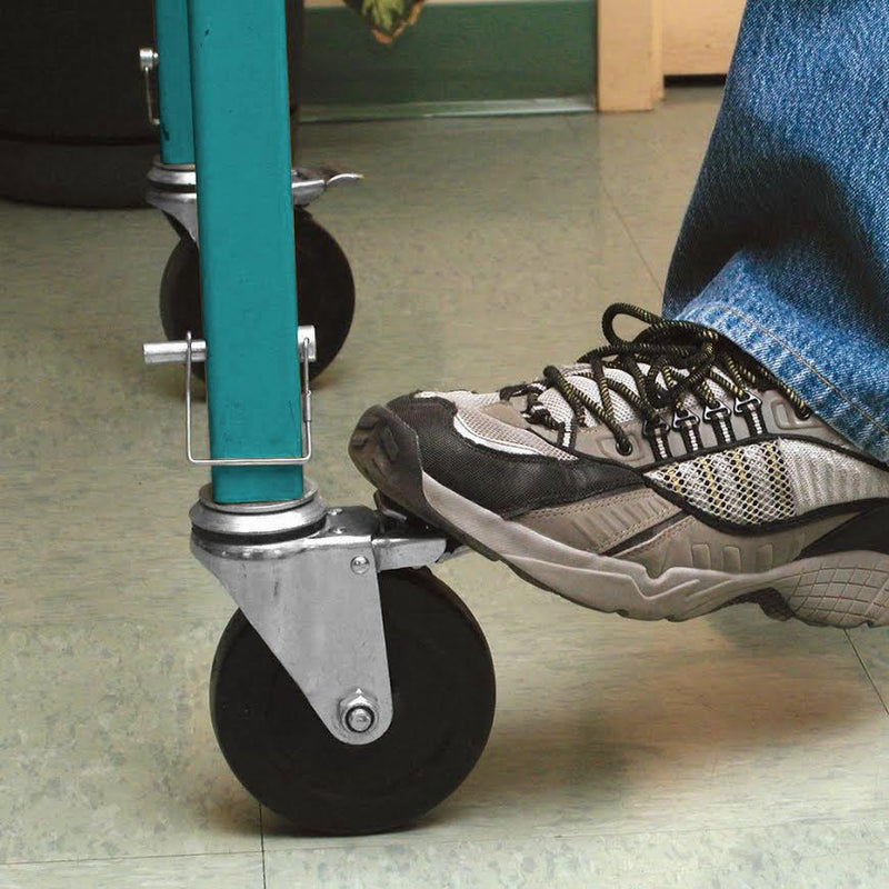 Andamio 6 pies, capacidad 1000 lbs. con 4 ruedas ancho 2 pies.