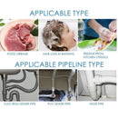 Potente destapador de cañerias quimico en polvo para drenajes tapados 100Gr