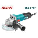 Lijadora Angular  4 1/2" Total 110V-120V~60Hz 950W. 5/8"-11 UNC , 11000 Rpm.