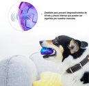 Pelota TPR Azul Purpura Para Mascota M