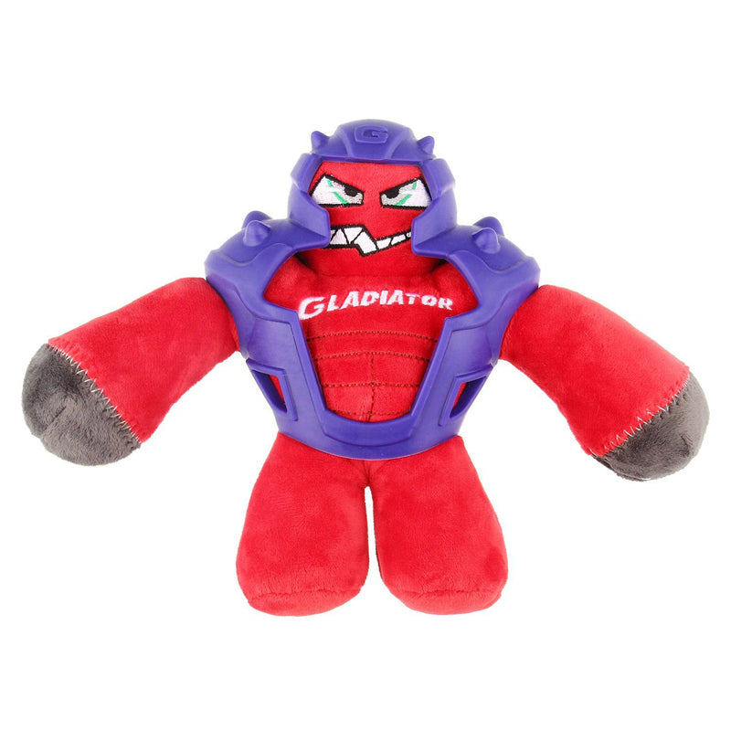 Peluche Gladiador Rojo Muñeco Para Mascota