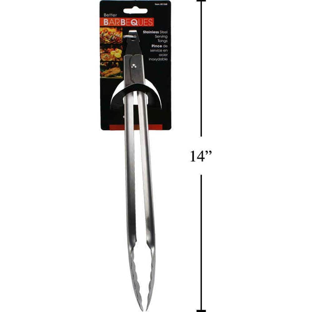 BBQ 12 "Pinzas De Acero Inoxidable Para Alimentos