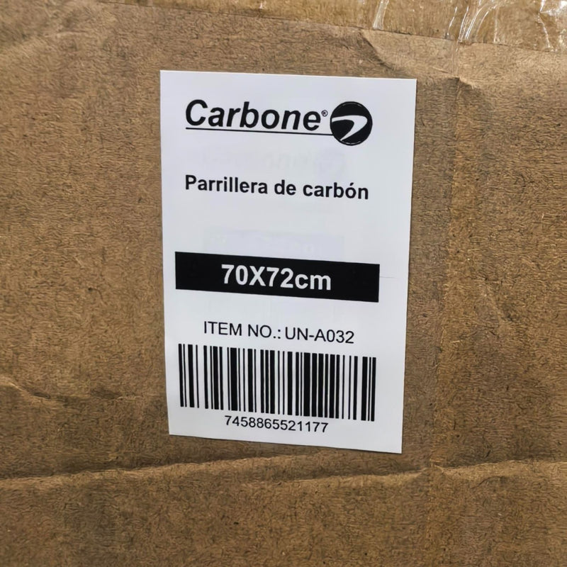 Parrilla BBQ Vertical 70x72cm. Ahumador Clásico de Hierro para BBQ y Asados. Asador de Carbón