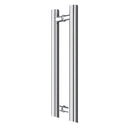 Tirador recto  satinado de 60 cm.
