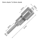 Adaptador extension para vastagos de router 6mm to 6mm