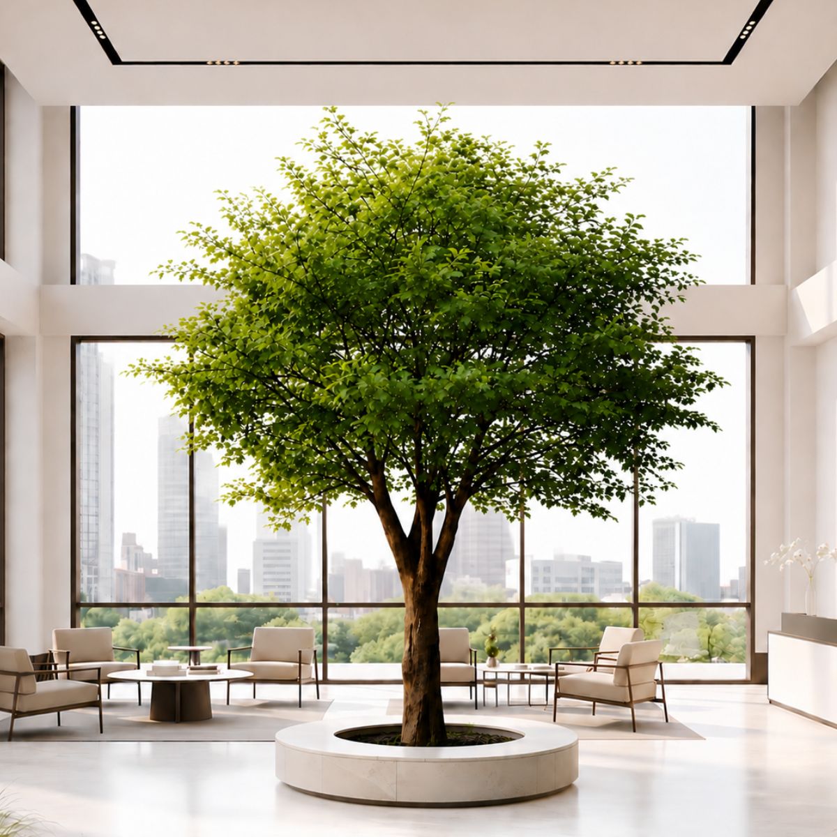 Árbol Banyan Artificial Decorativo para Interior 3.5mts.