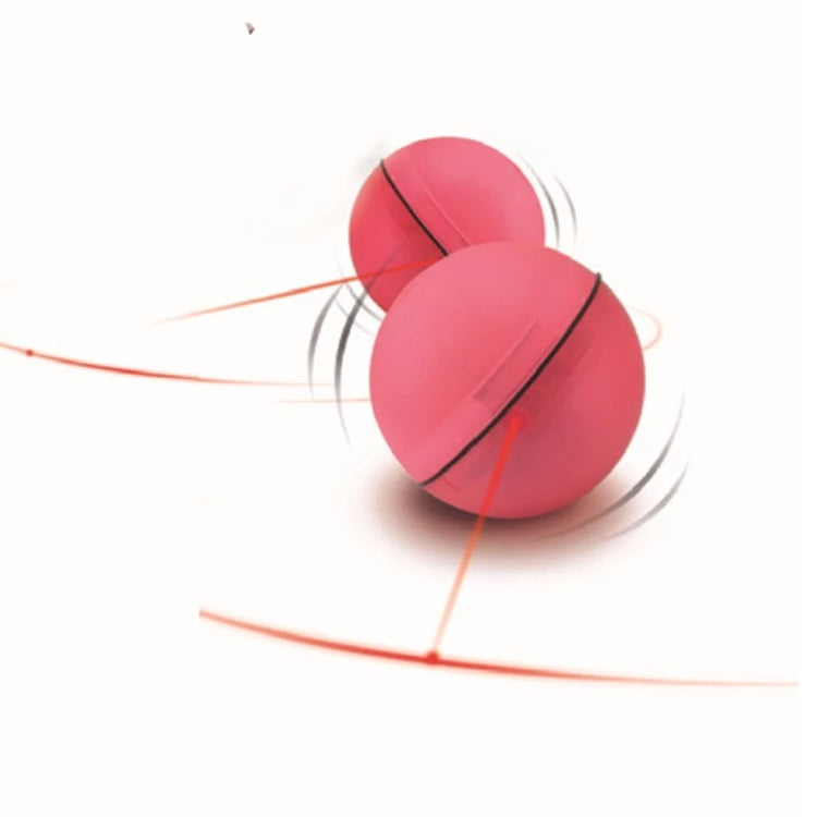 Pelota con luz Laser para Gatos. Tamaño 6.4cm Baterias inlcuidas. Colores Surtidos.