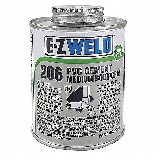 Pegamento para Tubo PVC EZ WELD 8 Fl Oz
