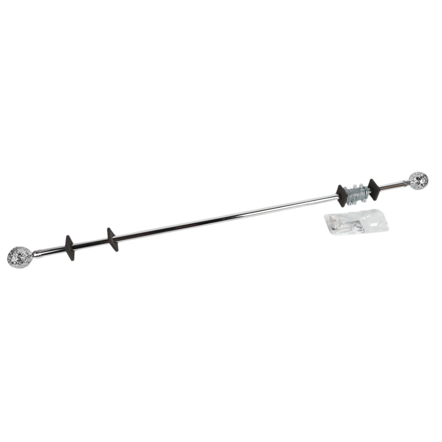 Tubo Barra Ajustable Para Cortinas , Closets Y Duchas De Acero Inoxidable. Barra Extensible.Color Acero Inoxidable 100-200cm. .