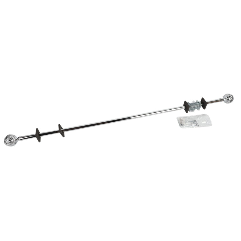 Tubo Barra Ajustable Para Cortinas , Closets Y Duchas De Acero Inoxidable. Barra Extensible.Color Acero Inoxidable 100-200cm. .