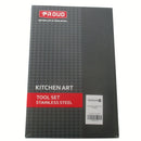 Cubiertos Cuchillo, Tenedor y Cucharas de Acero Inoxidable Set 24 piezas. Cubiertos de Mesa