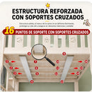 Litera Infantil Camarote Madera Maciza Twin Escalera y Cajones. Cama Barandal de Seguridad, Estantes y Base Reforzada. No incluye colchones (viene desarmado cliente debe ensamblar)