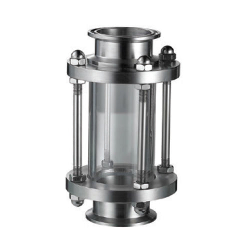 Visor sanitario cilíndrico Tipo clamp 3A. T-304.