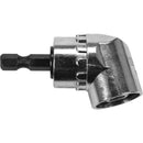 Adaptador De Angulo 90 Grados Para Puntas Destornillador 1/4" 37Mm Largo