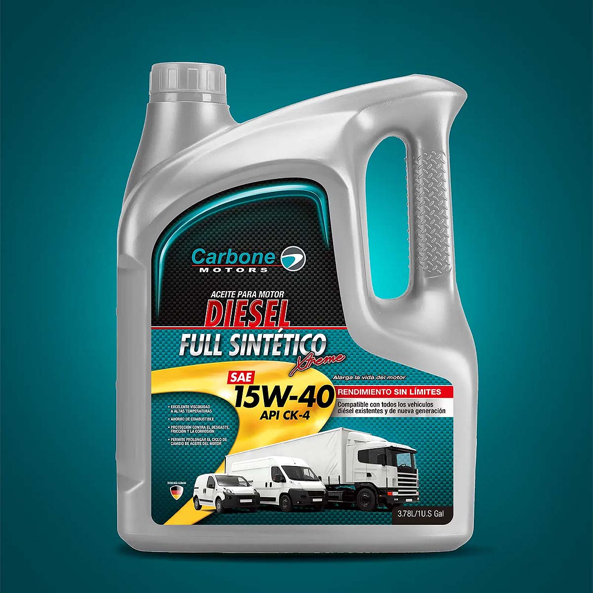 Aceites Api ACEITE DE MOTOR 15W-40 SAE API CK-4 FULL SINTETICO PARA MOTORES DIESEL