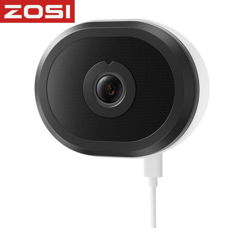 Cámara de Seguridad WiFi para Ventana 3MP 2.4GHz/5GHz con Visión Nocturna a Color y Detección de Movimiento. Montaje Peel & Stick sin Herramientas