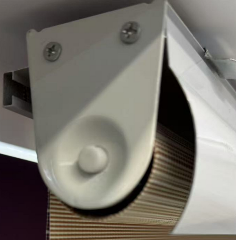 Persianas Rollers Enrollables Eclipse zebra dia y noche. Color Blanco.