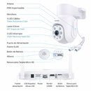 Cámaras de Seguridad WiFi 5MP PTZ (Set de 4) con NVR 8 Canales  con Visión Nocturna Color, Detección IA y Audio Bidireccional