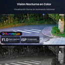 Cámaras de Seguridad WiFi 6 de 5MP (Set de 4) con NVR 8 Canales. Sistema de Vigilancia con Visión Nocturna Color, Detección de Personas, Audio Bidireccional