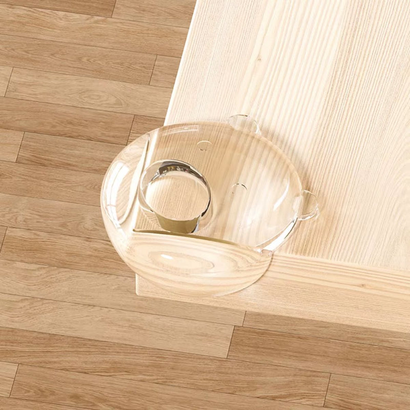 Protectores De Esquina Transparentes Para Muebles con forma de osito. Esquineros de seguridad. (Pack de 10 piezas)
